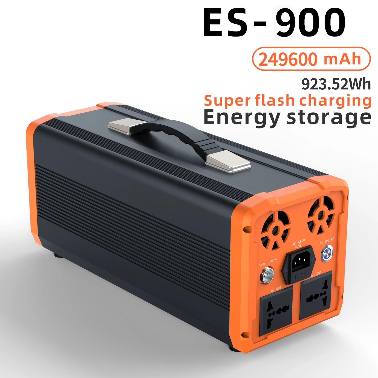 ES-900 Energy Storage Power solar inverter for outdoor use with lithium battery